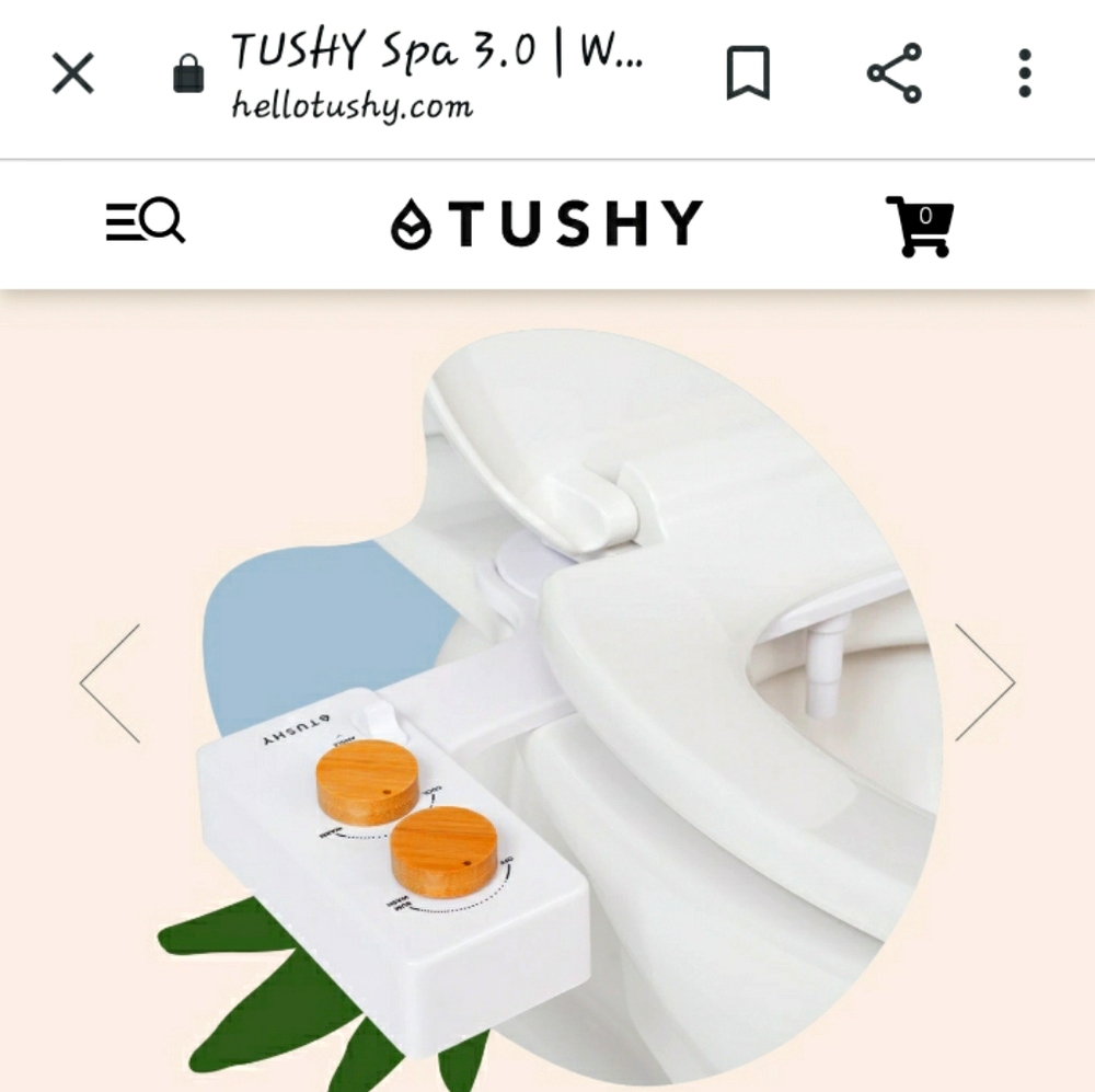 Tushy Bidet Toilet seat Spa